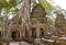 Prasat Ta Prum or Ta Prohm Temple complex,Cambodia.