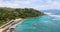 Praslin Island, Seychelles. Beautiful aerial view