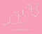 Prasterone dehydroepiandrosterone, DHEA drug molecule. Skeletal formula.