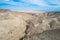 Prat River in Israel. Wadi Qelt valley in the West Bank