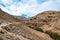 Prat River in Israel. Wadi Qelt valley in the West Bank