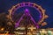 Prater Ferris Wheel Illuminated at Night