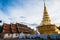 Prathat Chahang Temple at Nan Province, Thailand