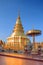 Prathat hariphunchai important religious landmark destination in