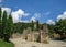 Prats de Mollo la Preste, Pyrenees-Orientales, France : A covered walkway leads directly from the town to Fort Lagarde