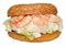 Prawn Bagel Sandwich