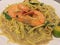 Prawns noodles