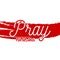 Pray for Belarus Vector illustration on white background concept of Praying, mourning, humanity. peaceful protester for