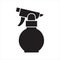 Pray Bottle, Cleaning Aerosol. Flat Vector Icon illustration