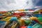 Pray flags in Tibet