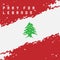 Pray for lebanon vector design with map , pray for beirut vector illustration. design for humanity, peace, donations, charity