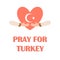 Pray for Turkey. Earthquake in Turkey. Heart in heads