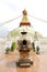 Prayer candle place in Swayambhunath Stupa