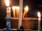 Prayer Candles at Churcch of the Nativity in Bethlehem