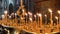 Prayer Candles in Orthodox Christian Church