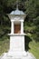 A prayer column at they pilgrims path to Mariazell, Steiermark, Austria