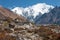 Prayer Flags in Langtang Valley, Himalayas, Nepal