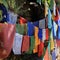 Prayer flags on the mountains of Bhutan