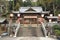 Prayer hall of Yasaka shrine in Nagasaki