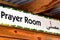 Prayer room sign