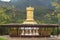 prayer wheel architecture at Chinese Naxi or Tibetan area