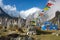 Prayers flags, Langtang Valley, Nepal