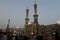 Praying in the holy Kaaba