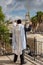 Praying at Jerusalem`s Western Wall