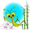 Praying mantis - Kid Illustration