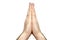 Praying religion sign man wrist isolated