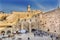 Praying at the Western `Wailing` Wall of Ancient Temple Jerusalem Israel