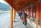 Praying Wheel at Labuleng Temple, South of Gansu, China