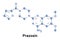 Prazosin sympatholytic drug