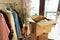 Pre owned clothes resale or rental clothing