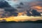 Pre-sunrise skies over Torres Straits Islands Archipelago, Australia