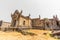 Preah vihear temple golden grass yard