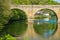 Prebends Bridge, one of three stone-arch bridges crossing River Wear in Durham, England