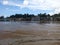 Precarious houses on the banks of the Ozama River