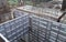 Precast system aluminium formwork used at the construction site as the reusable concrete form-work.
