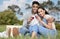 Precious memories for tender hearts. Shot of an affectionate couple out on a picnic.