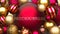 Preciousness and Xmas, pictured as red and golden, luxury Christmas ornament balls with word Preciousness to show the relation and