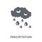 precipitation icon from collection.