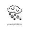 precipitation icon from collection.