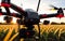 Precision Agriculture Drones Revolutionizing Farming at Sunrise