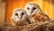 Predator prey owl birds beak white wildlife feathers nocturnal barn wild animal nature