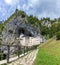 Predjama Castle Panorama