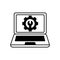 Preferences Glyph Vector Icon that can easily edit or modify.