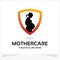 Pregnancy Care Logo. Mother Care Logo Design Template Inspiration