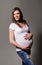 Pregnancy, maternity, preparation and expectation concept