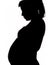 Pregnancy silhouette